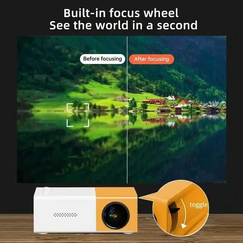 Projetor inteligente 1000 L 
WiFi 6 Bluetooth 5.3, Android 12  4KHD