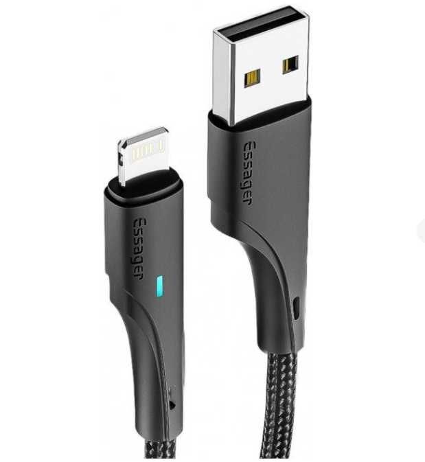 Kabel Szybkiego ładowania USB-Lightning Iphone 0.25m 3A kod 2124