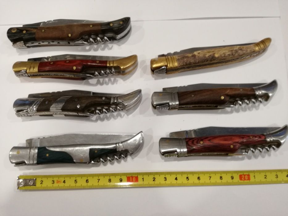 Canivetes Coleção Marca "Laguiole" Lote de 7 - Preço Unitário