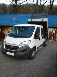 Fiat Ducato doka brygadówka brygadowy 7 osób wywrot wywrotka  kiper