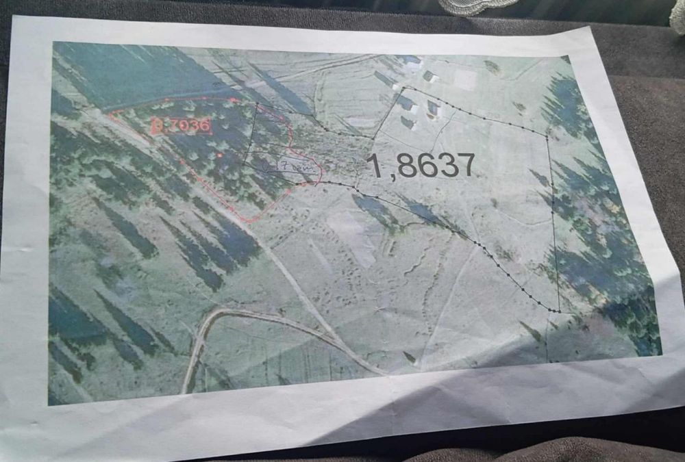 Земельна ділянка 1,86 га під будівництво та с/г / в Яблуниці