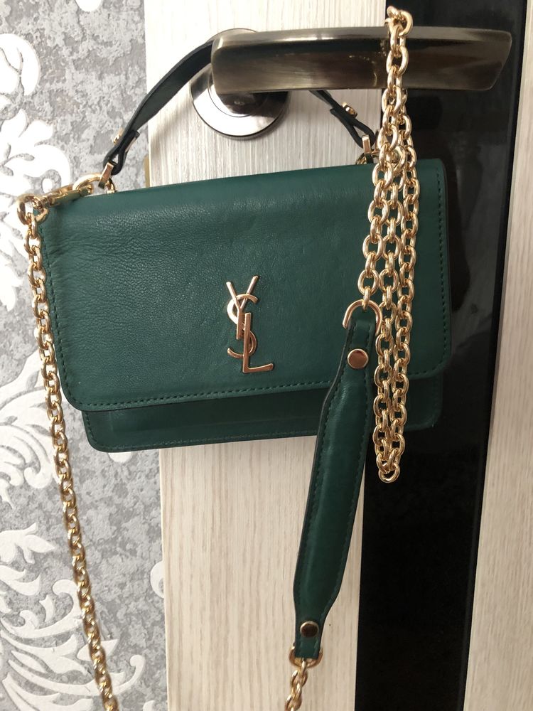 Сумка кожа новая YSL