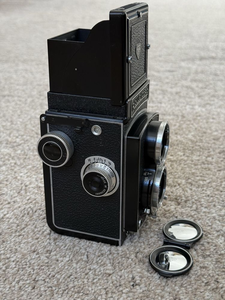 Rolleicord ІV Xenar 75mm f3.5 1953 року, середній формат