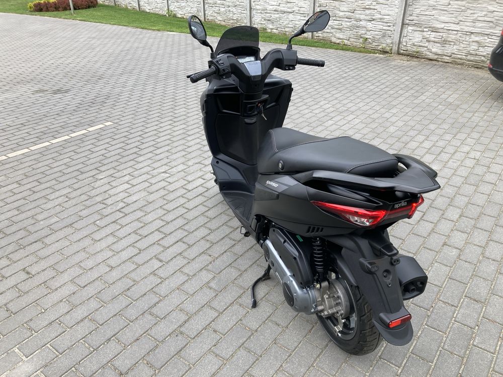 Aprilia sxr 50 2023 full led niski przebieg