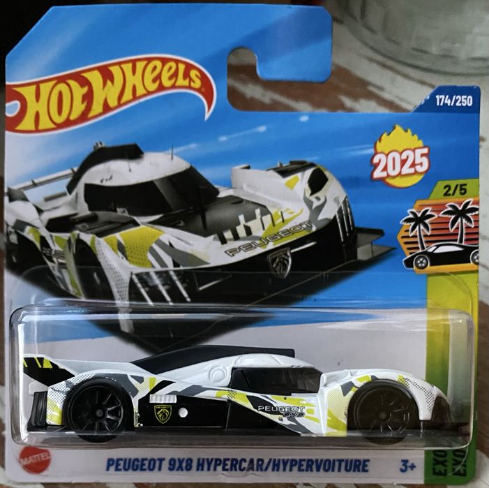 Peugout 9X8 hypercar/hypervoiture Hot Wheels