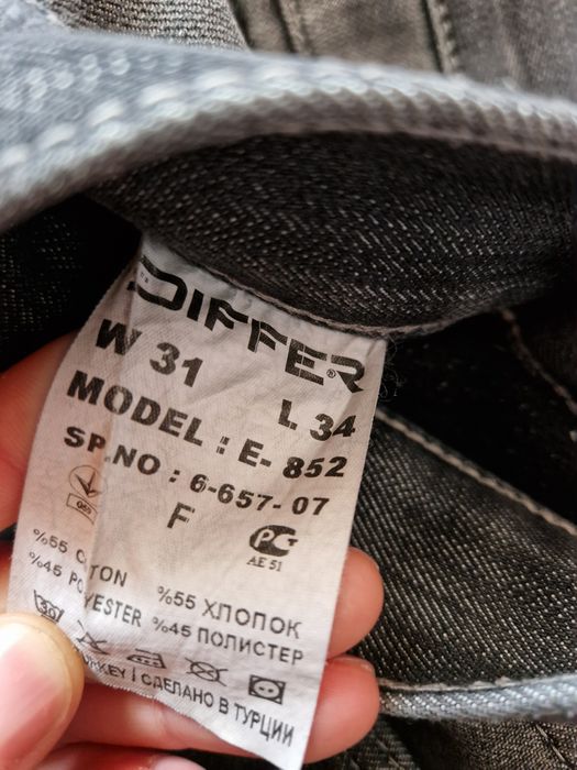 Утеплённые джинсы Differ