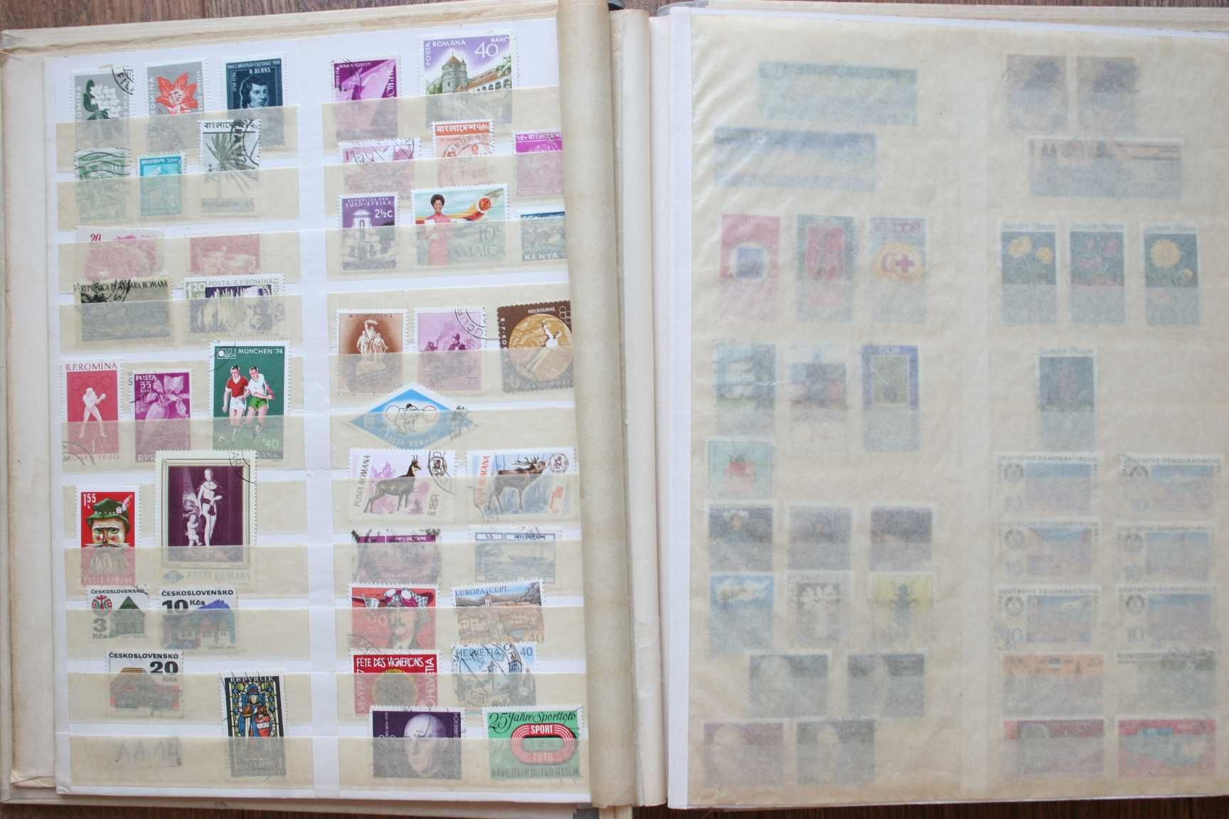 Duży klaser ze znaczkami ze świata Klaser AA14