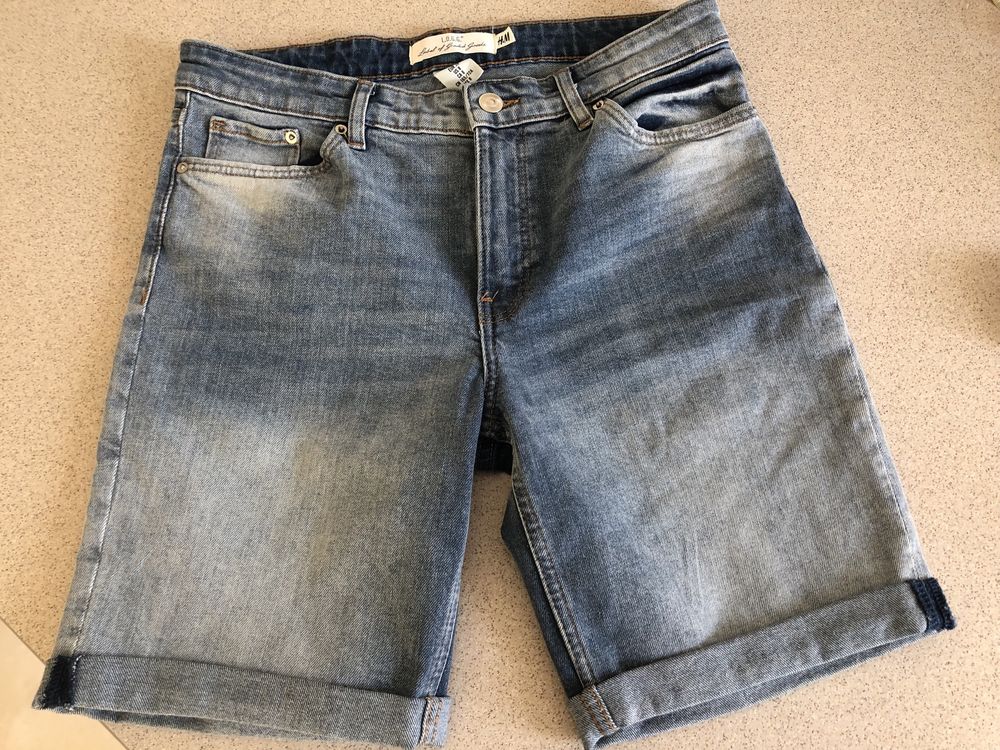 Spodenki krotkie jeansowe, bermudy r. 38