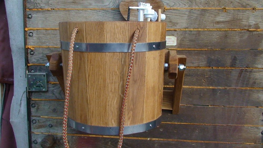 Ведро водопад с нержавеющей вставкой на 15 литров