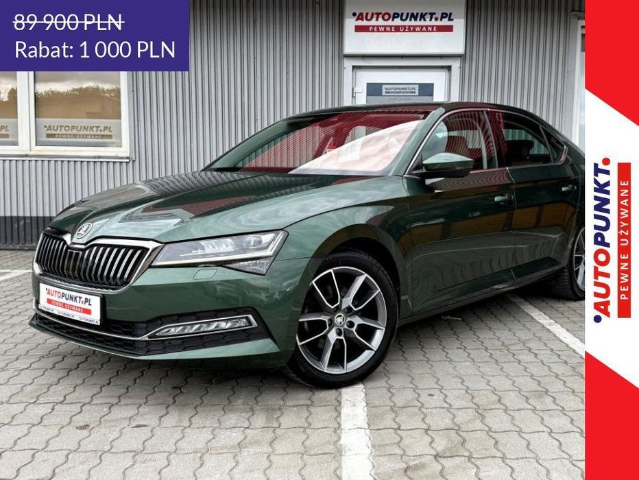 Skoda Superb ! STYLE ! DSG, 2020r. ! F-vat 23% ! Bezwypadkowy ! Gwarancja Przebiegu