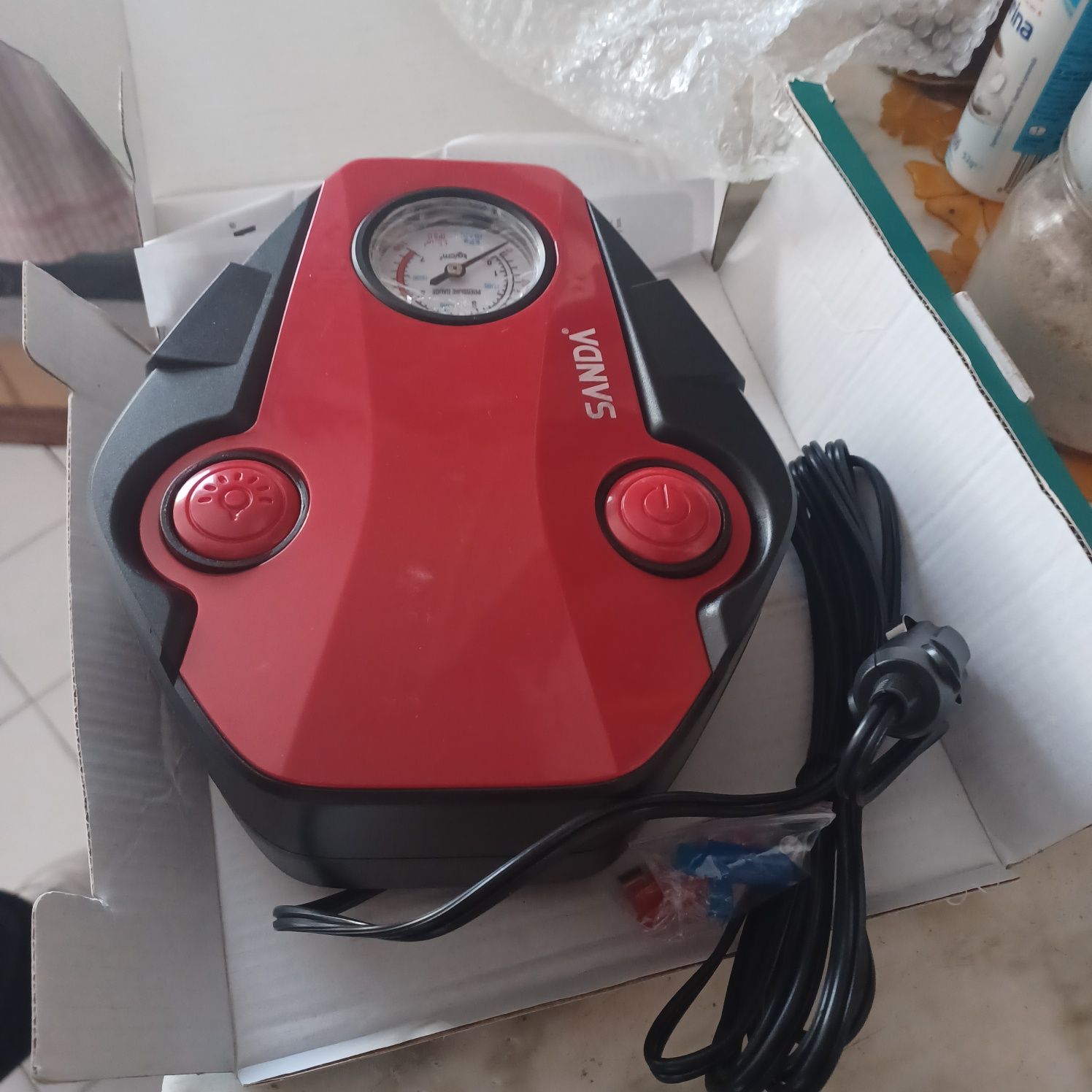 Compressor de ar portátil sanda novo