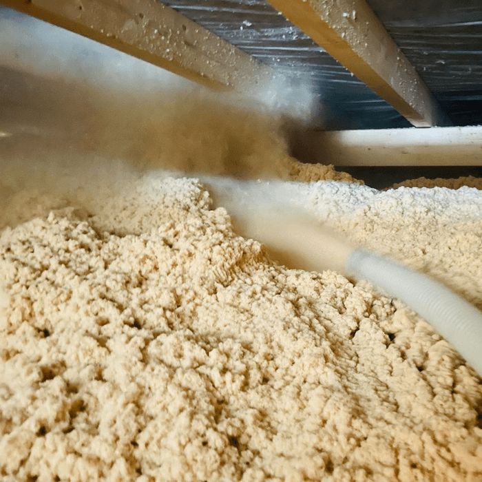 Wdmuchiwaną wełna drzewna  Naturheld jak steico ocieplenia celuloza