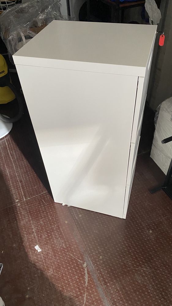 IKEA ERIK szafka 41x104 cm, biała