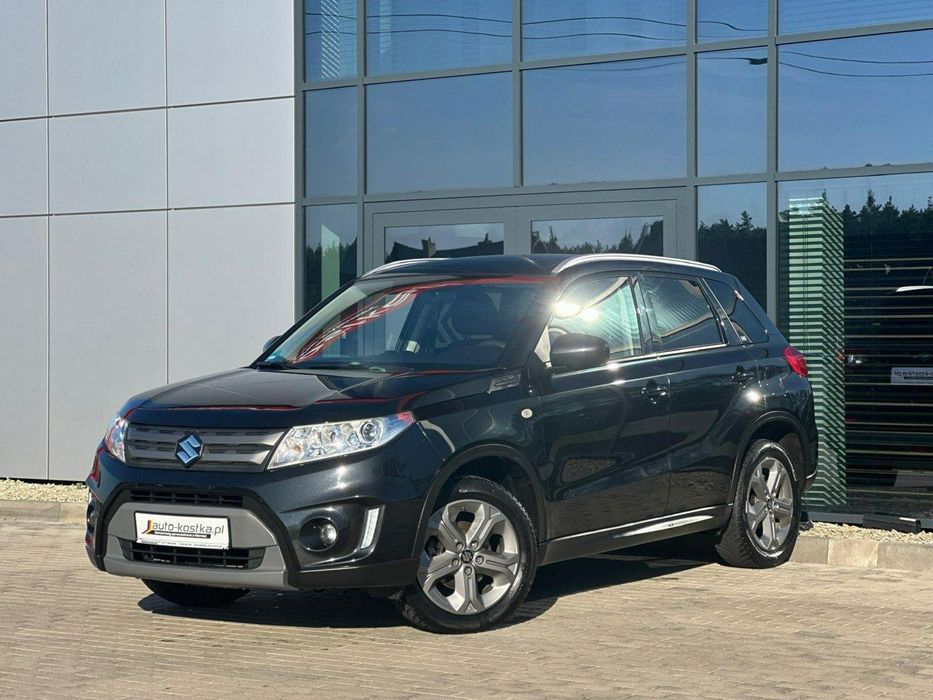 Suzuki Vitara 1-Ręka! Kamera Grzany fotel Tempomat Bluetooth Hak GWARANCJA Serwis!