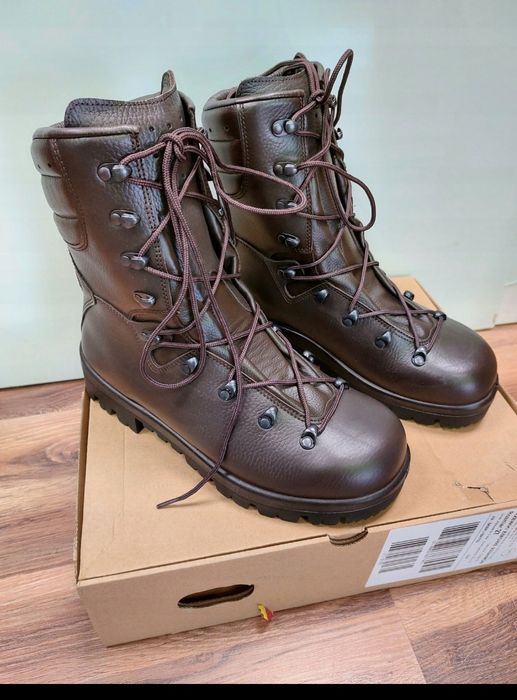 Trzewiki Wojskowe Buty Zimowe Skórzane brązowe 933A/MON rozmiar 41