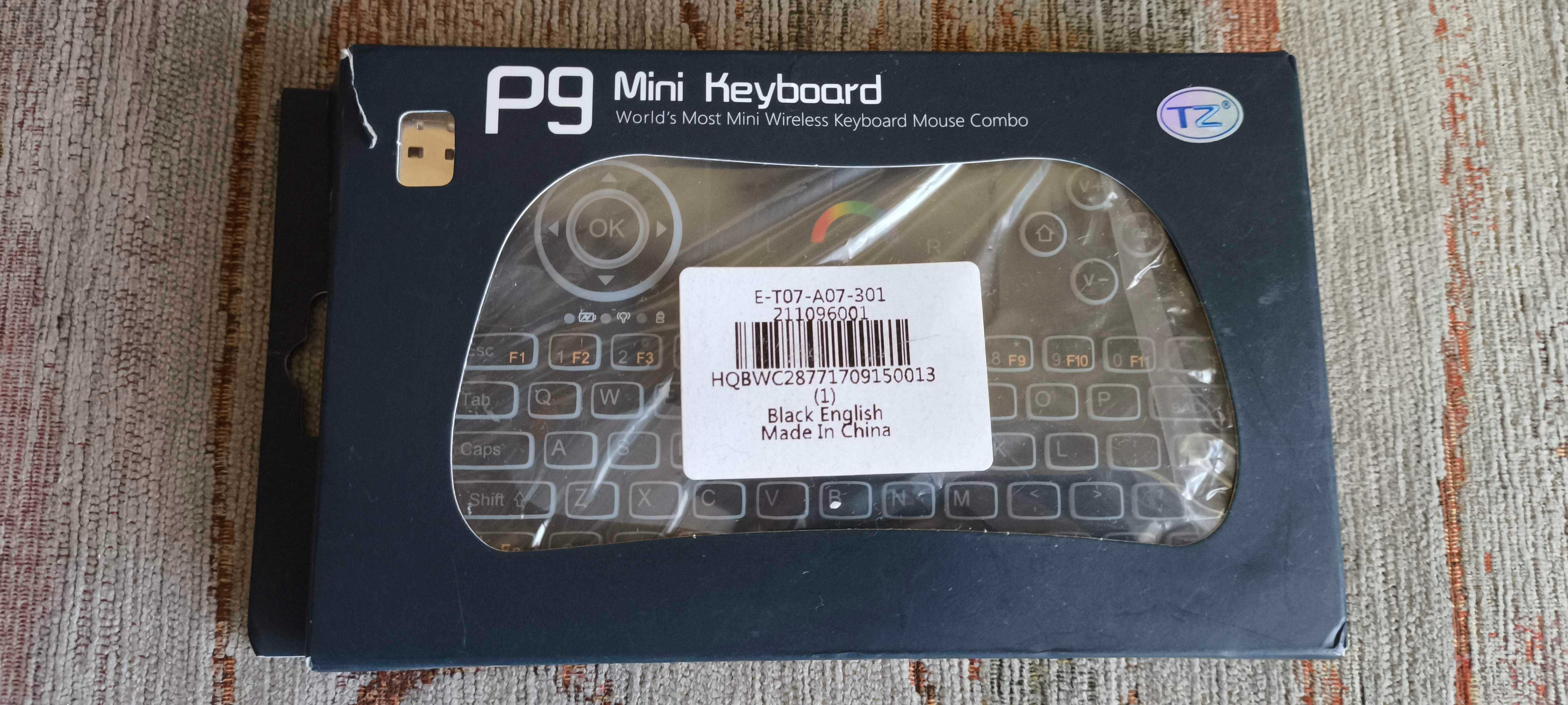 Klawiatura P9 mini wireless keyboard mouse combo