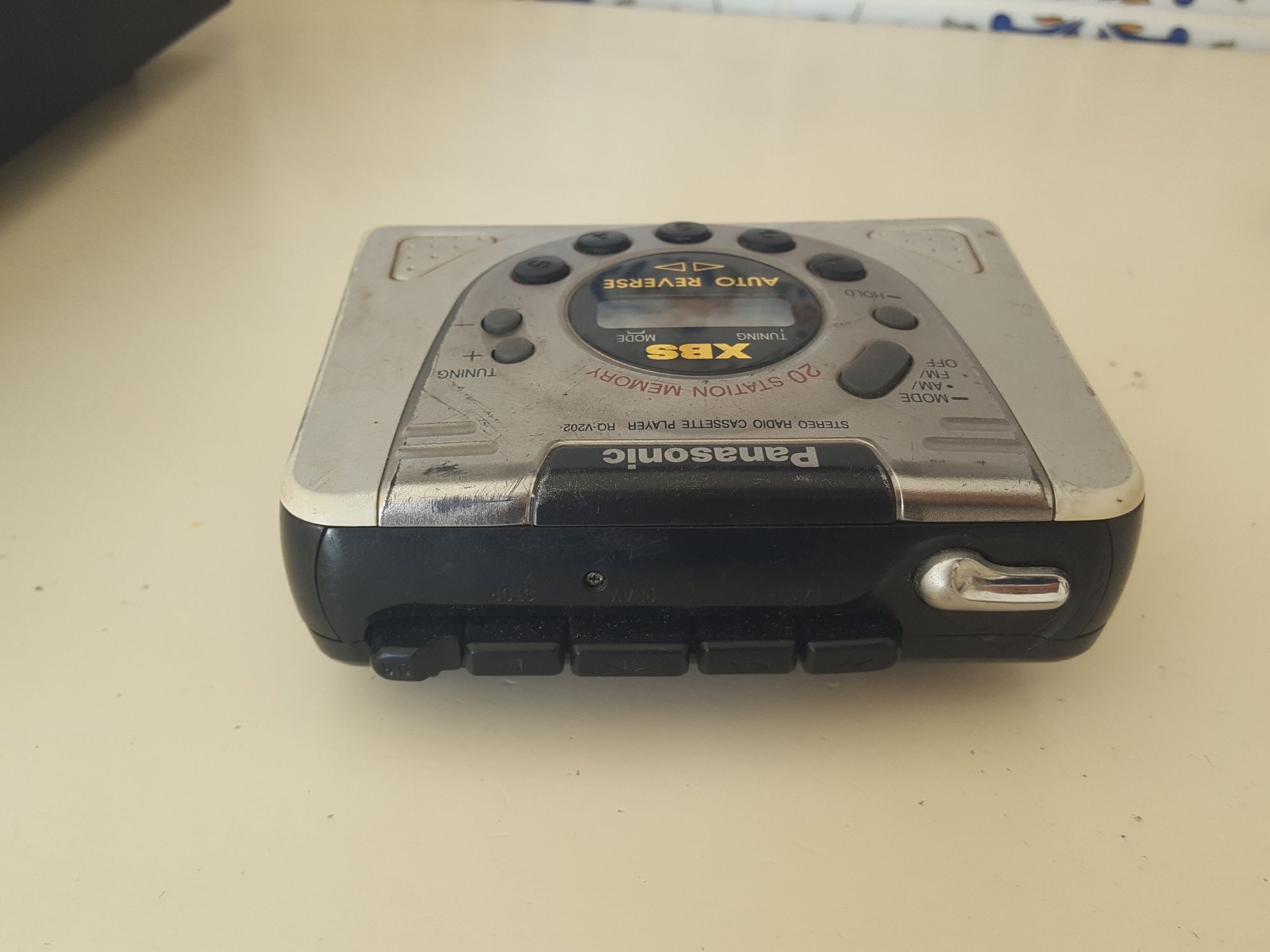 Leitor cassetes portátil  Panasonic