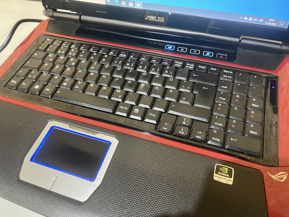 Ноутбук asus rog g71g