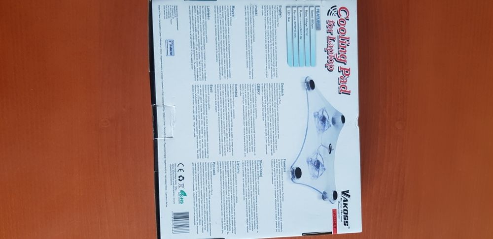 Chłodząca podkładka pod laptop nowa