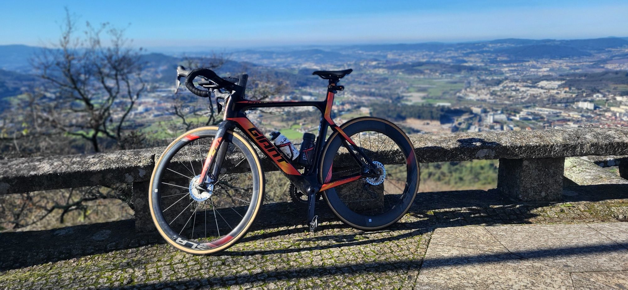 Bicicleta estrada carbono