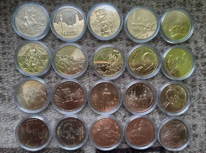 Monety 2 zł okolicznościowe na sztuki