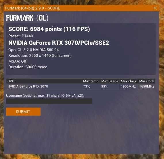 RTX 3070 MSI SUPRIM - jak nowa, akcesoria, pudełko, benchmark, unikat