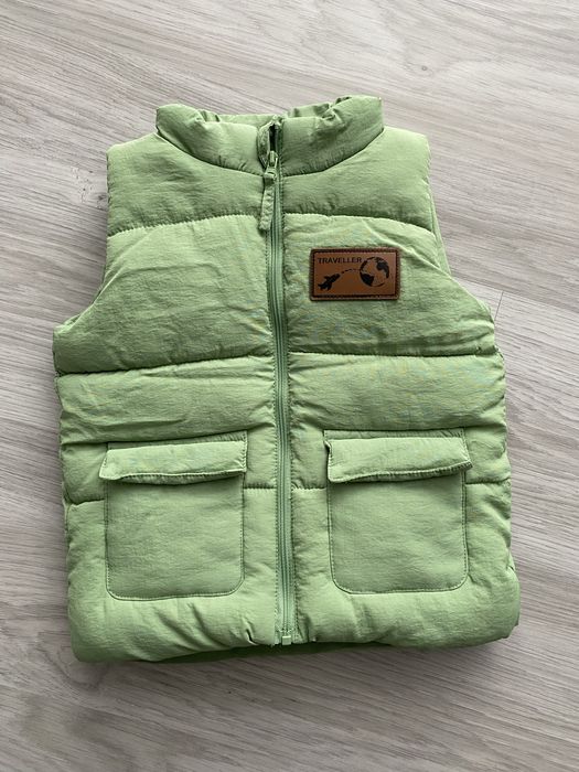 Bezrękawnik zielony dla chłopca 74 Pepco so cute