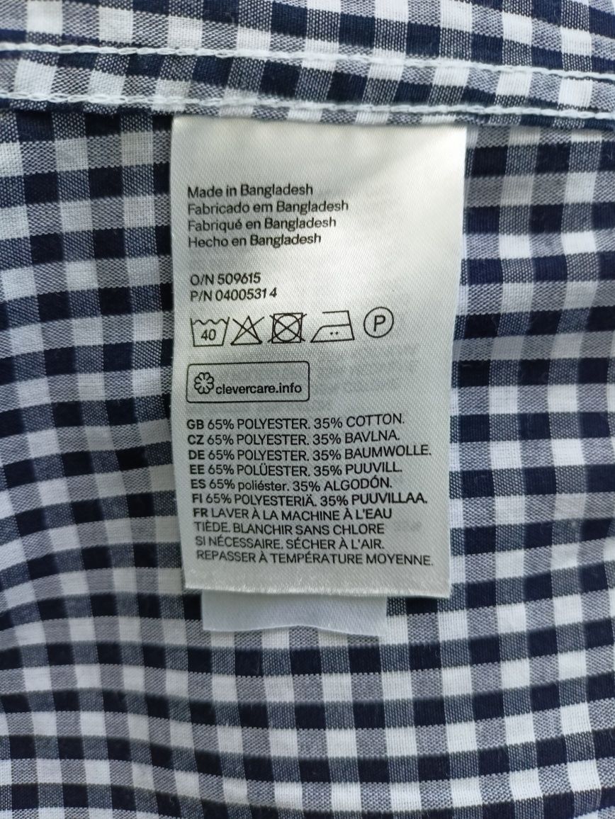 NOWA koszula męska H&M z długim rękawem slim rozmiar S