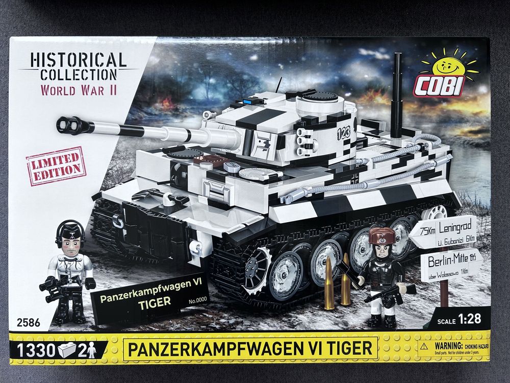 Klocki cobi 2586 czołg Tiger Limited Edition