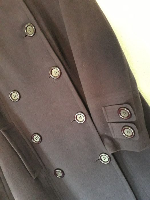 Sobretudo Comprido Roxo