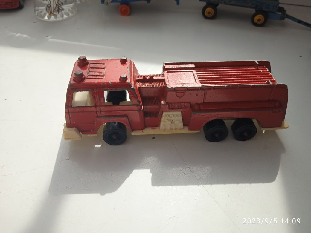 Rarytas Tootsietoy Fire Truck Made in USA 1970 Ciężarówka Straż Pożarn