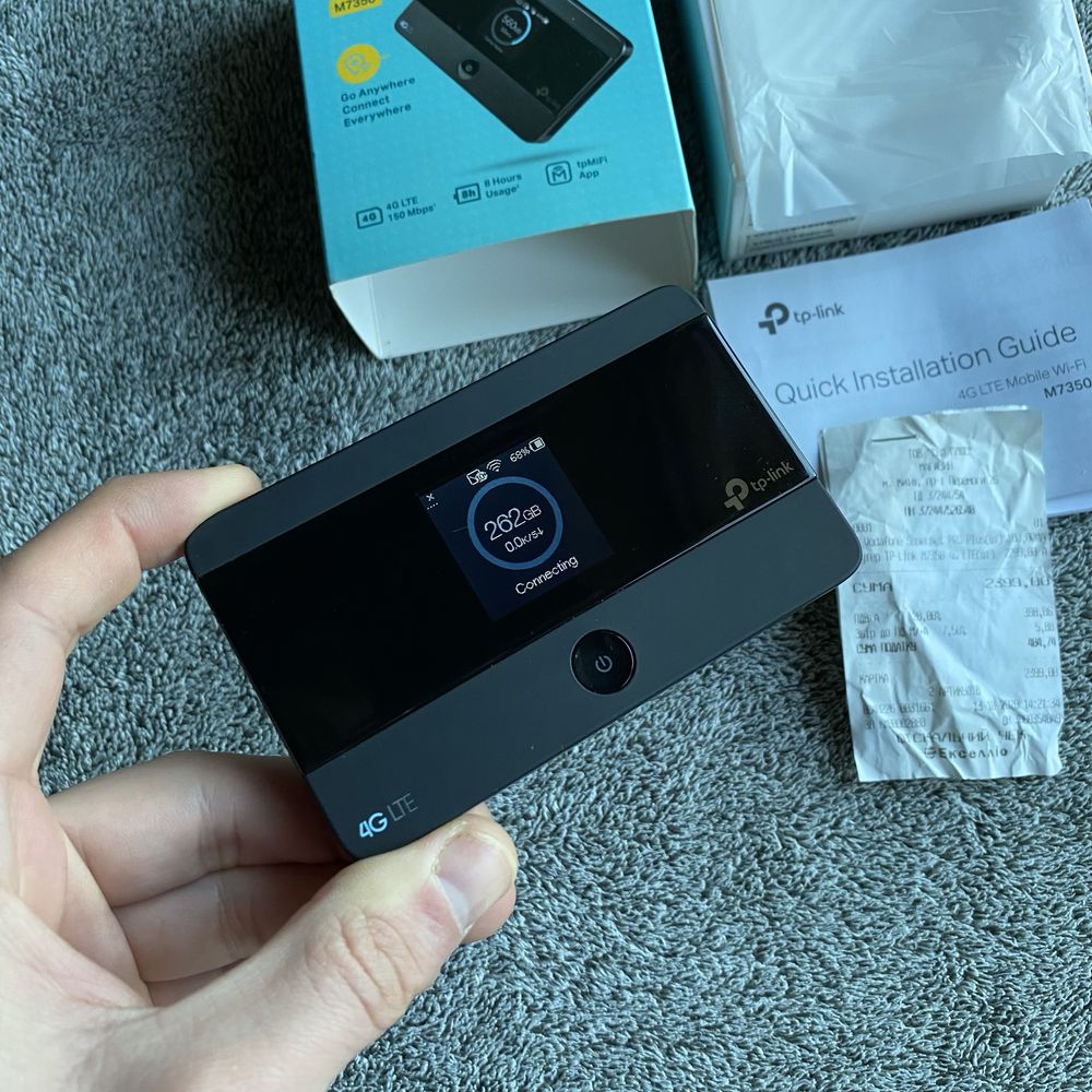 Wi-Fi роутер 4G LTE TP-Link M7350