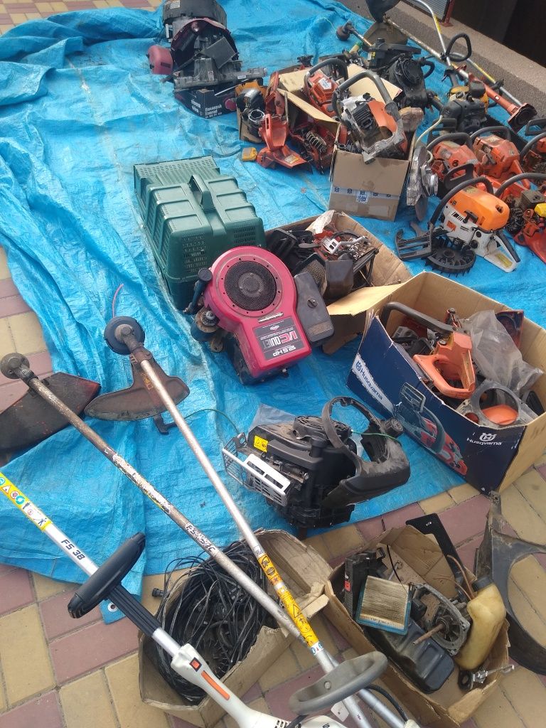 Silnik traktorek kosa kosiarka Piła spalinowa Stihl Husqvarna części