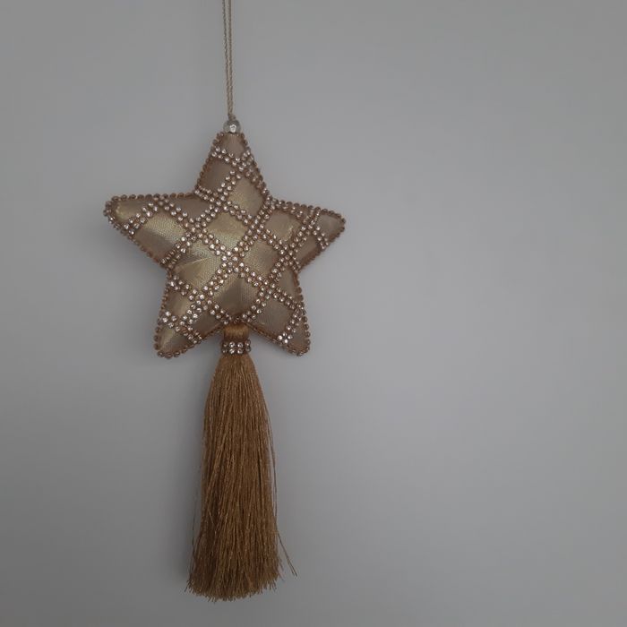 Zawieszki ozdoby bożonarodzeniowy złote choinkę kształt serce gwiazdy