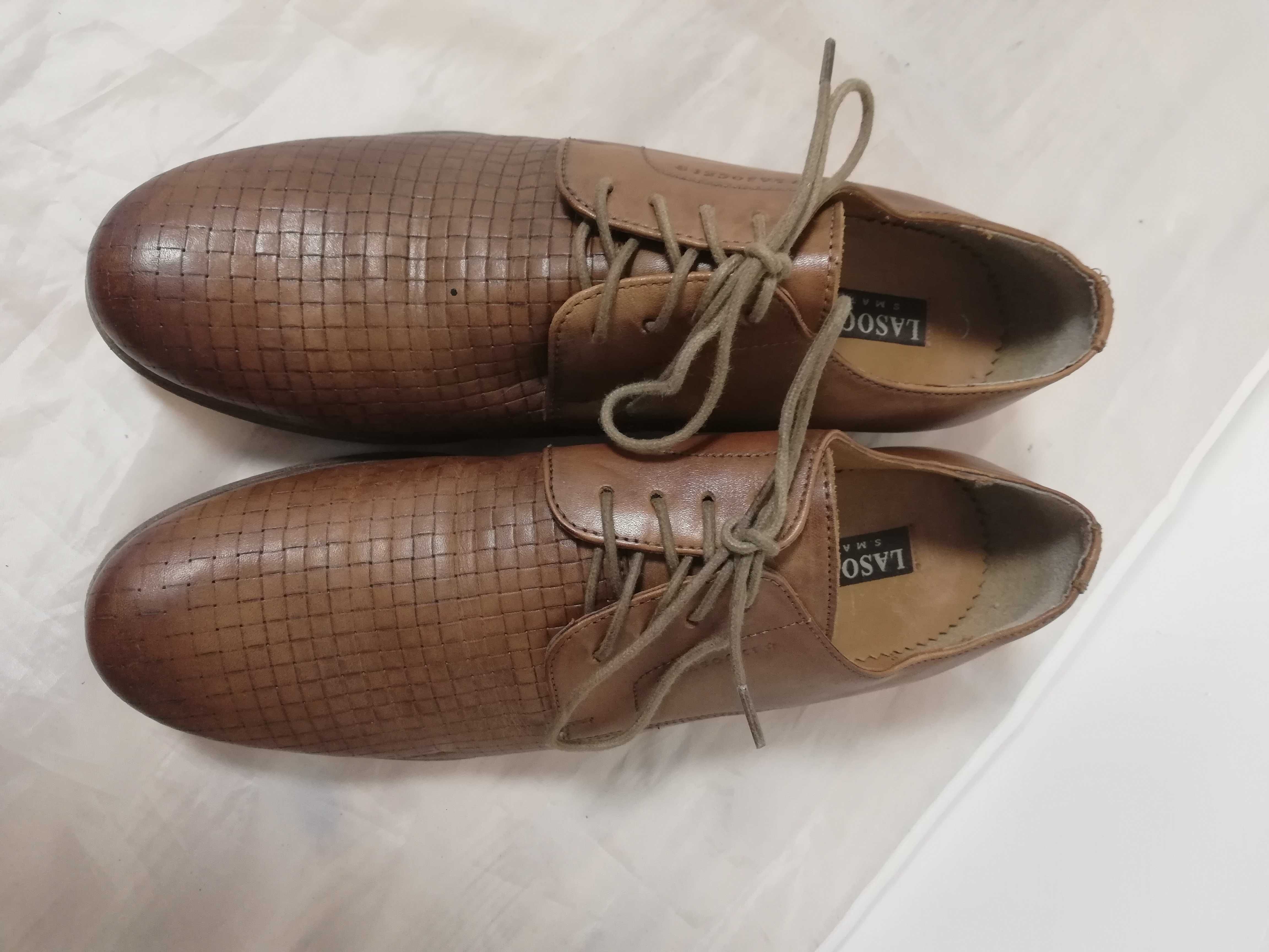 Buty skórzane Lasocki r. 43 , wkładka 29 cm