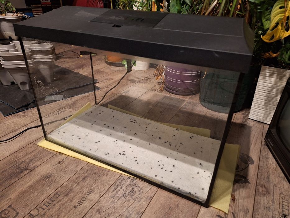 Akwarium 54l Aquael + filtr kaskadowy