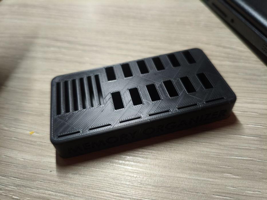 Organizer pojemnik segregator na pendrive USB microSD SD