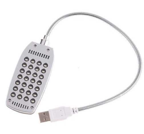 Candeeiro lanterna de Led com cabo maleável Usb