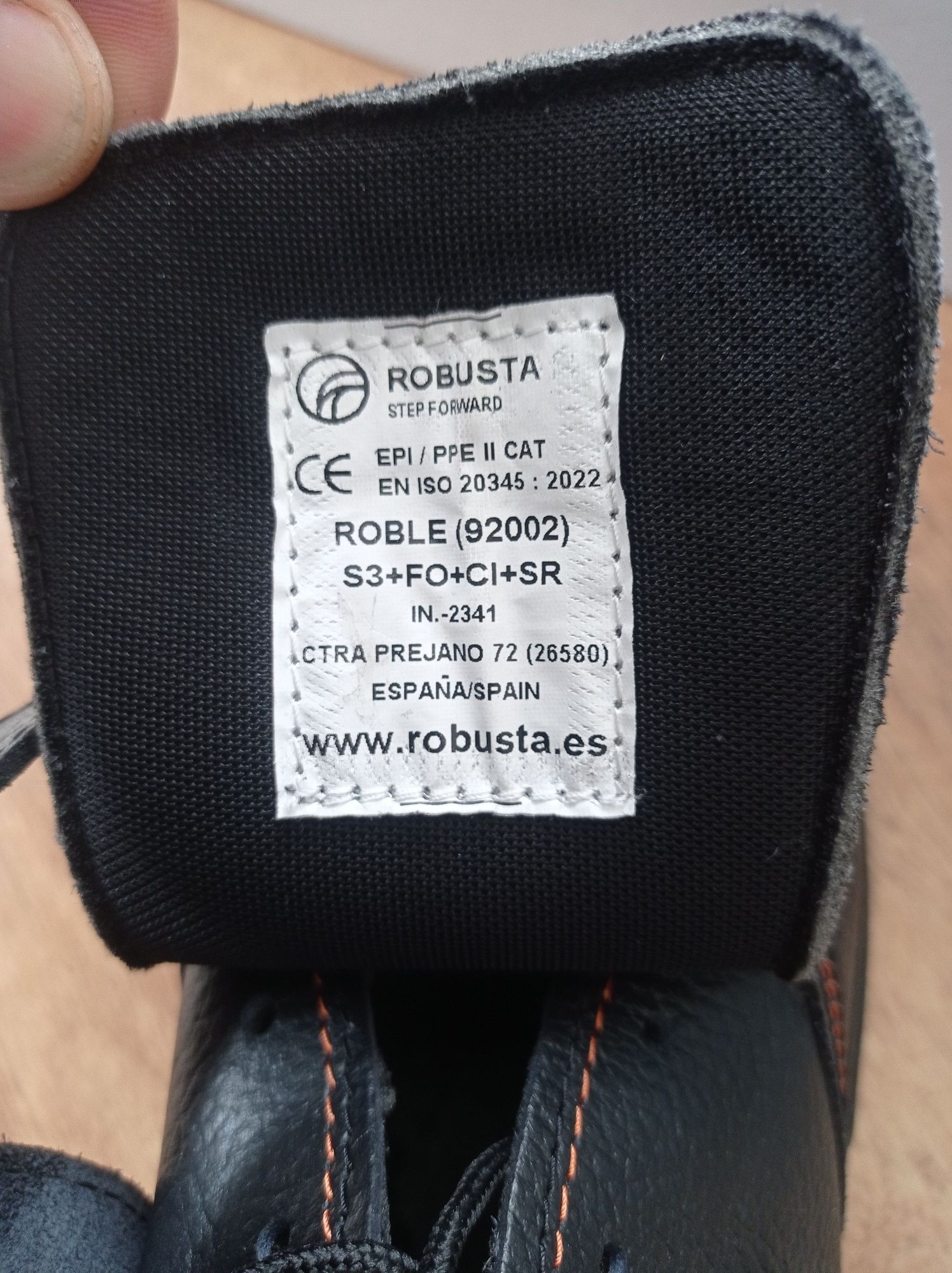 Buty spawalnicze robusta