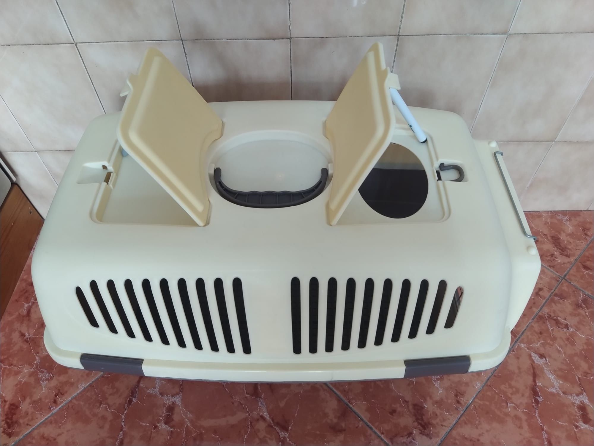 Transportadora para animais cão gato galinhas aves casa quarto vivenda