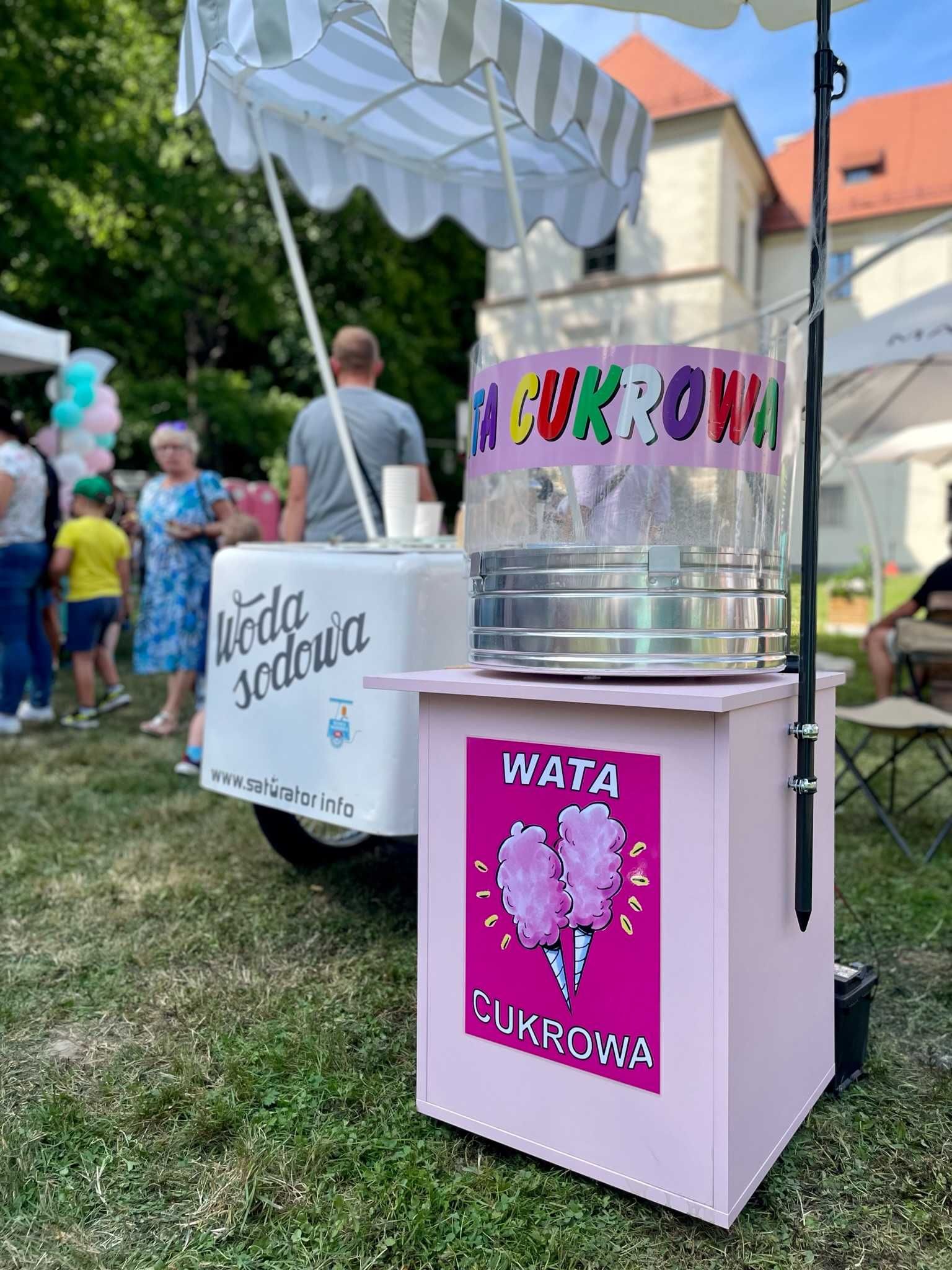 Woda Sodowa, PRL Saturator , Wata Cukrowa