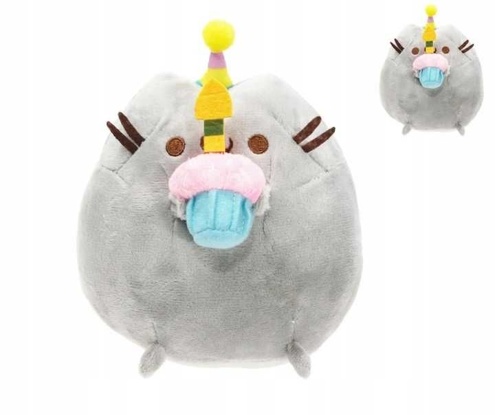 Maskotka Pluszowa Pluszak Kotek Kot Pusheen Urodzinowy Tort 15 cm