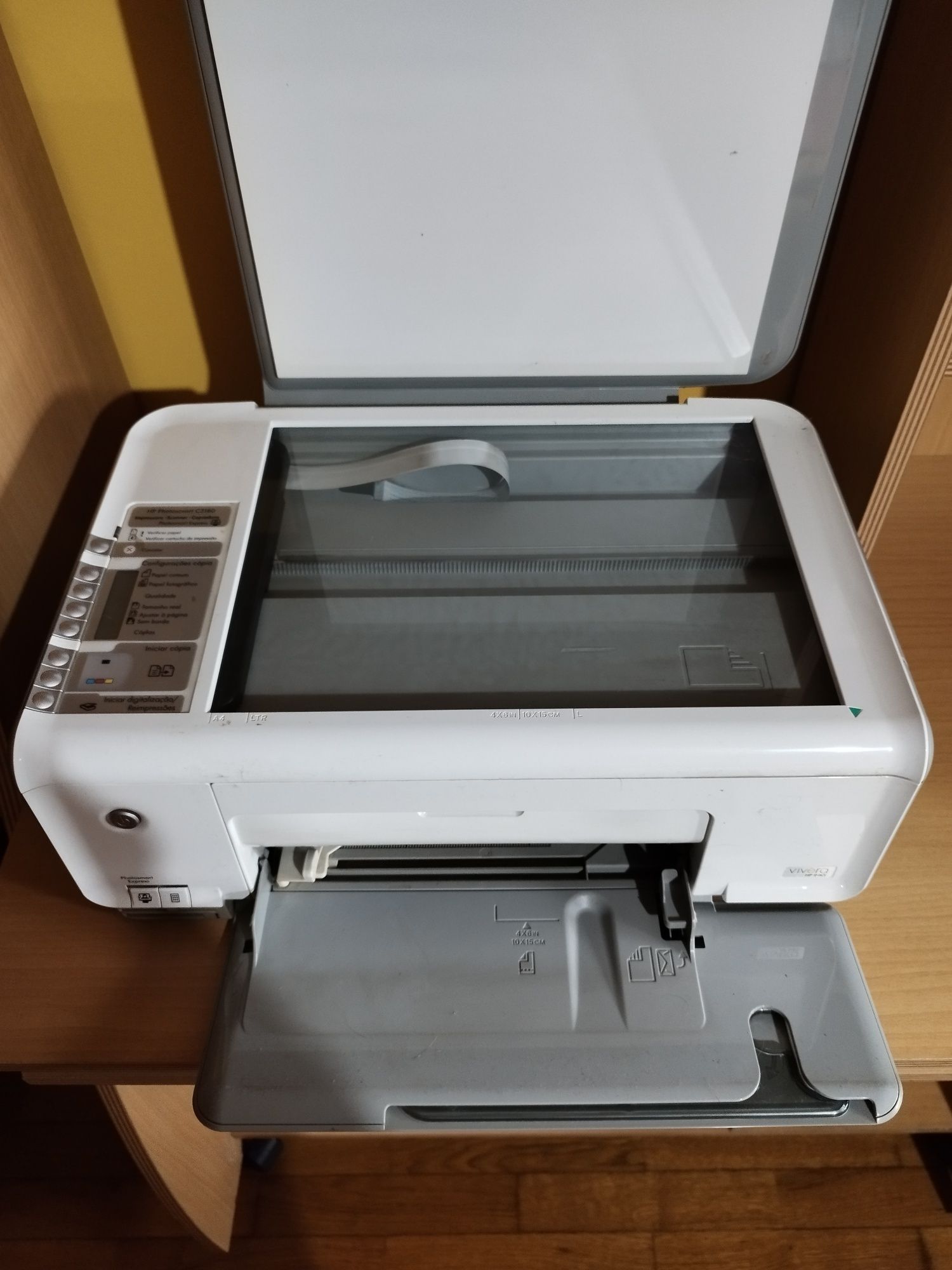 Impressora cinza HP