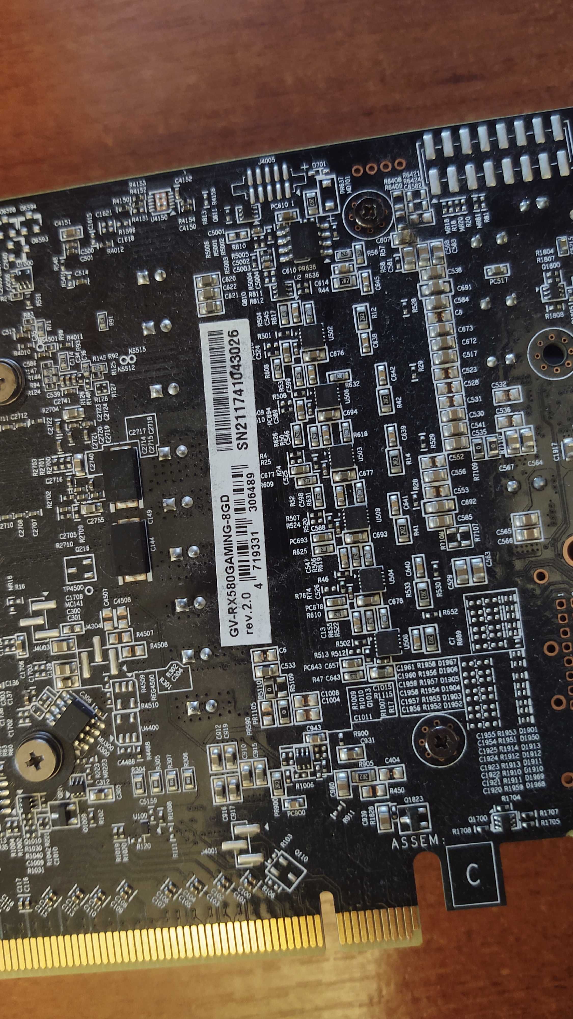 Gigabyte Radeon Rx 580 8 gb