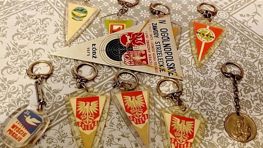 Bryloczki z PRL 9 sztuk