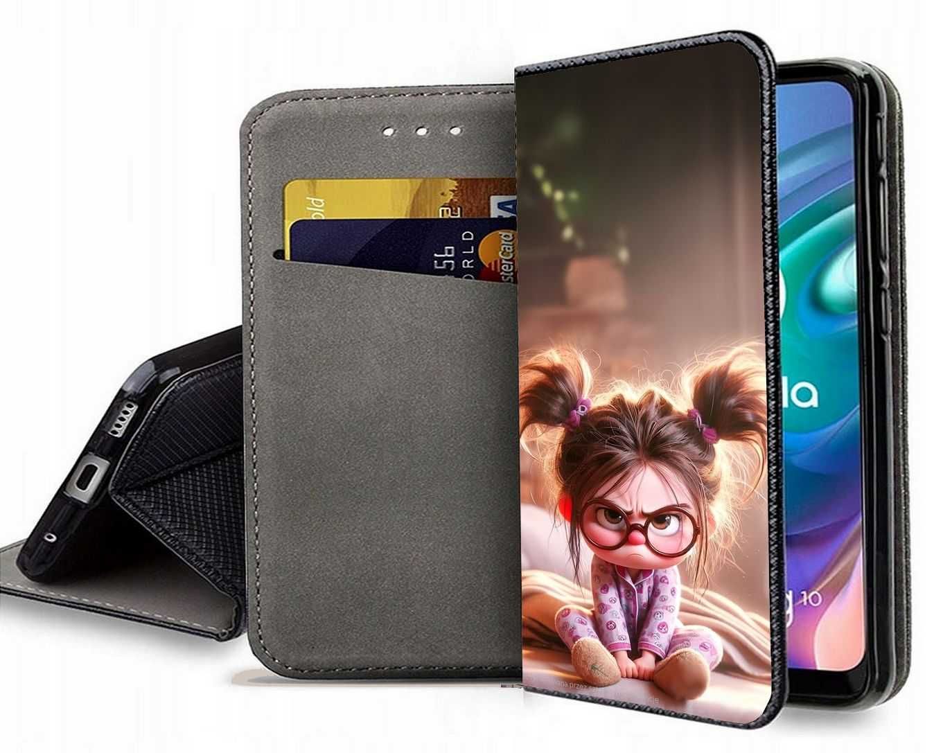 Apple iPhone 13 Pro Max - Etui zamykane Bad Girls pokrowiec portfel