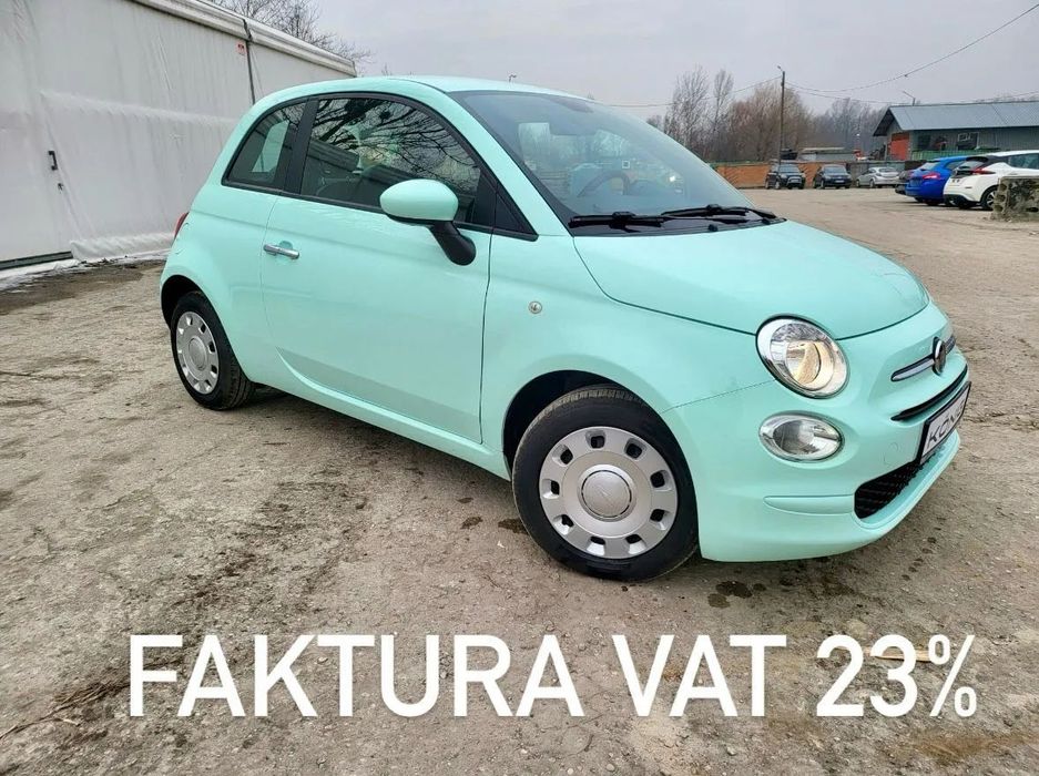 Fiat 500 Sprowadzona z Niemiec Oryginalny przebieg 16000 km. Cena Brutto.