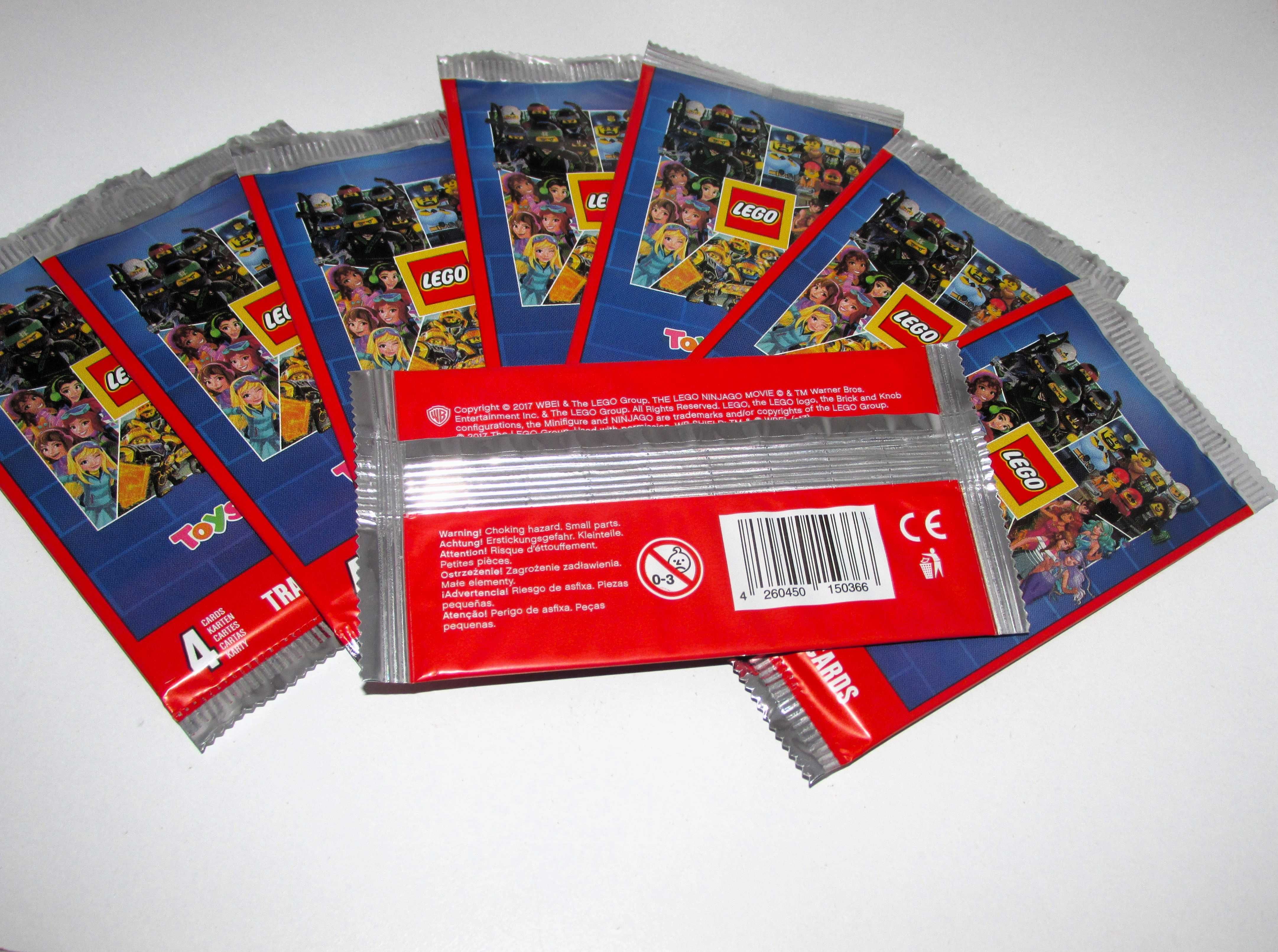 8x Lego Boosters Trading Card "Toysrus 2017"