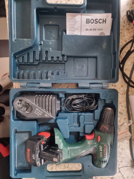 Wkrętarka Bosch 12v ładowarka bateria