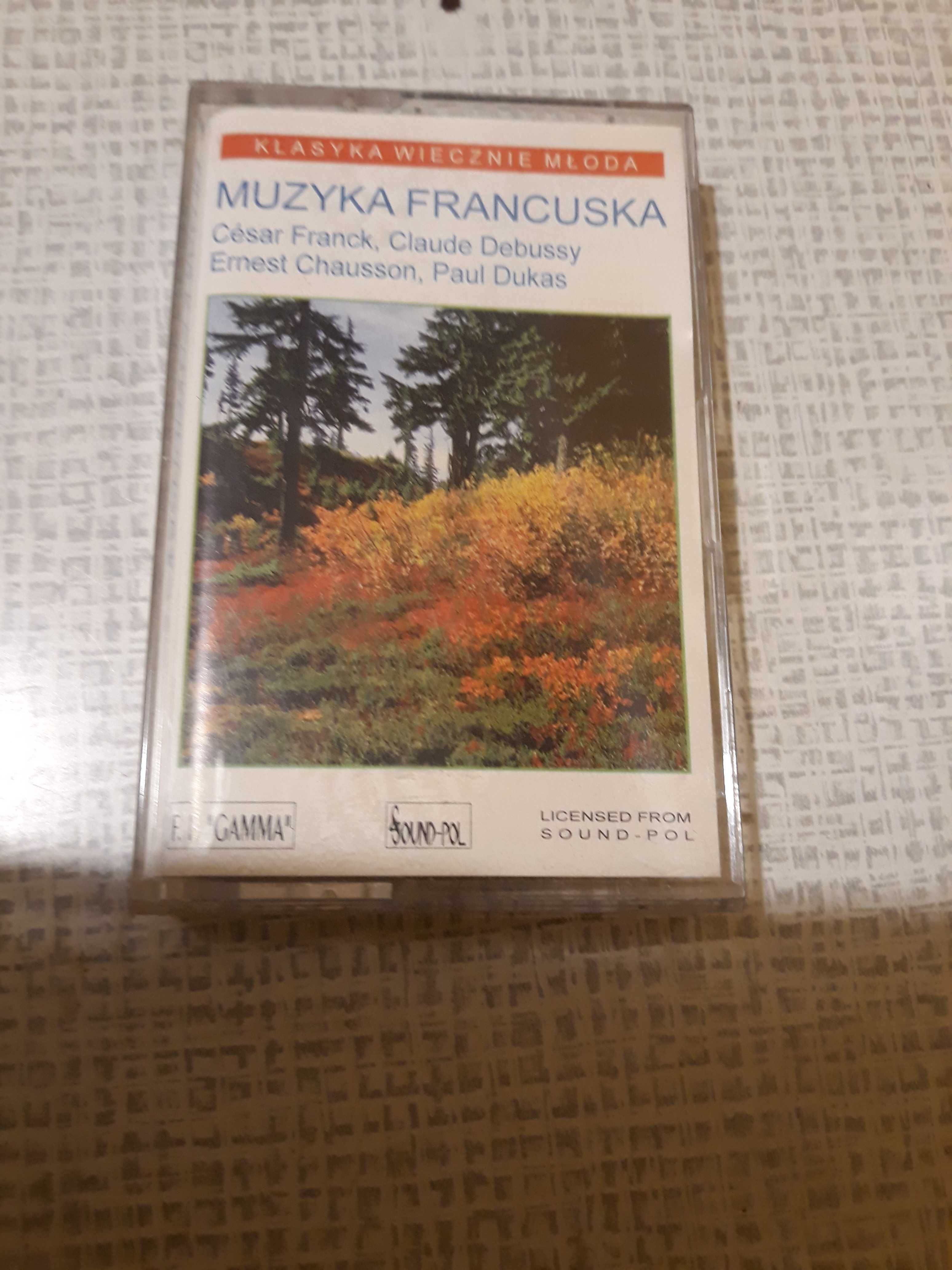 Kaseta magnetofonowa - muzyka francuska